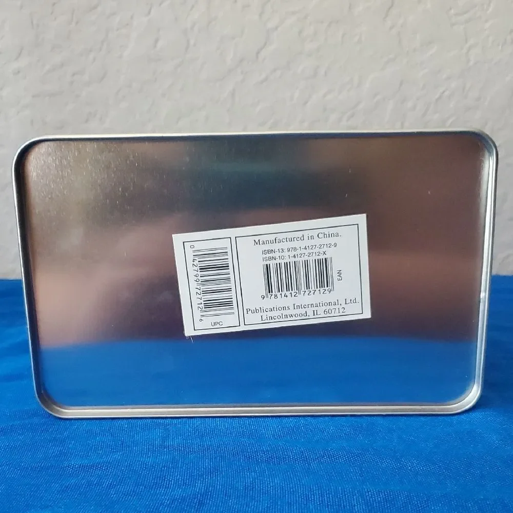 Vintage Hershey’s Recipe Tin Storage Box Chocolate Advertising Collectible